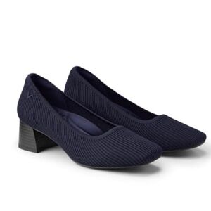 Vivaia Melody Pro Square-Toe Navy Heels